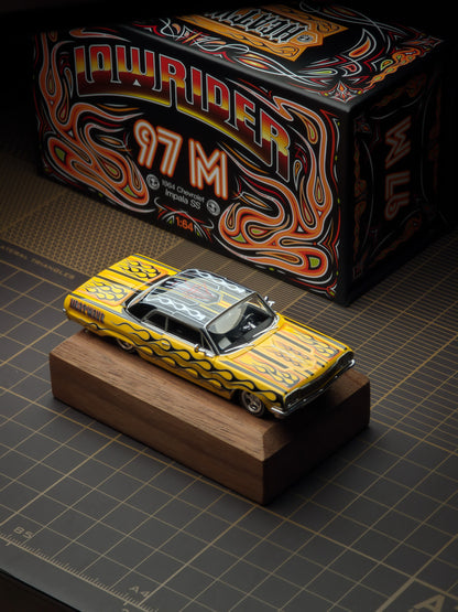 [Pre order] 97M Hangzhou Convention Exclusive 1:64 1964 Impala SS Lowrider Yellow Flame