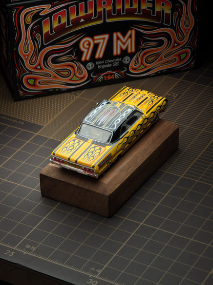 [Pre order] 97M Hangzhou Convention Exclusive 1:64 1964 Impala SS Lowrider Yellow Flame