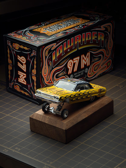 [Pre order] 97M Hangzhou Convention Exclusive 1:64 1964 Impala SS Lowrider Yellow Flame