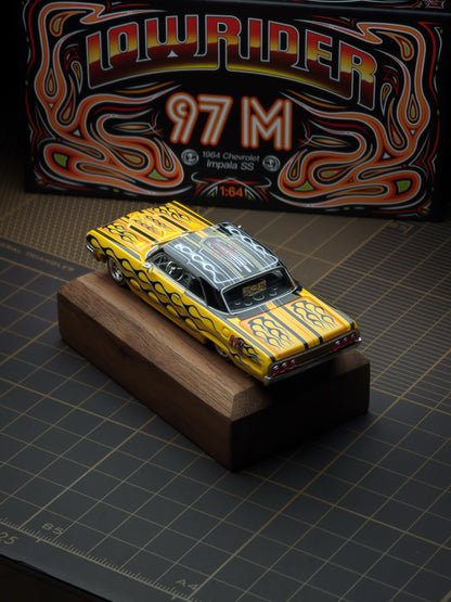 [Pre order] 97M Hangzhou Convention Exclusive 1:64 1964 Impala SS Lowrider Yellow Flame