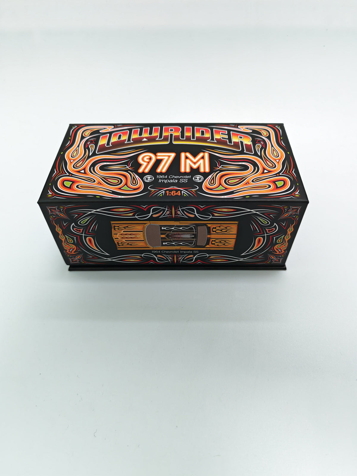 [Pre order] 97M Hangzhou Convention Exclusive 1:64 1964 Impala SS Lowrider Yellow Flame