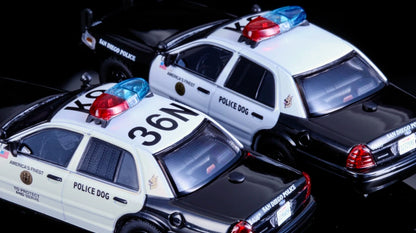 Rollin 1:64 Ford Crown Victoria San diego Police K-9 Unit