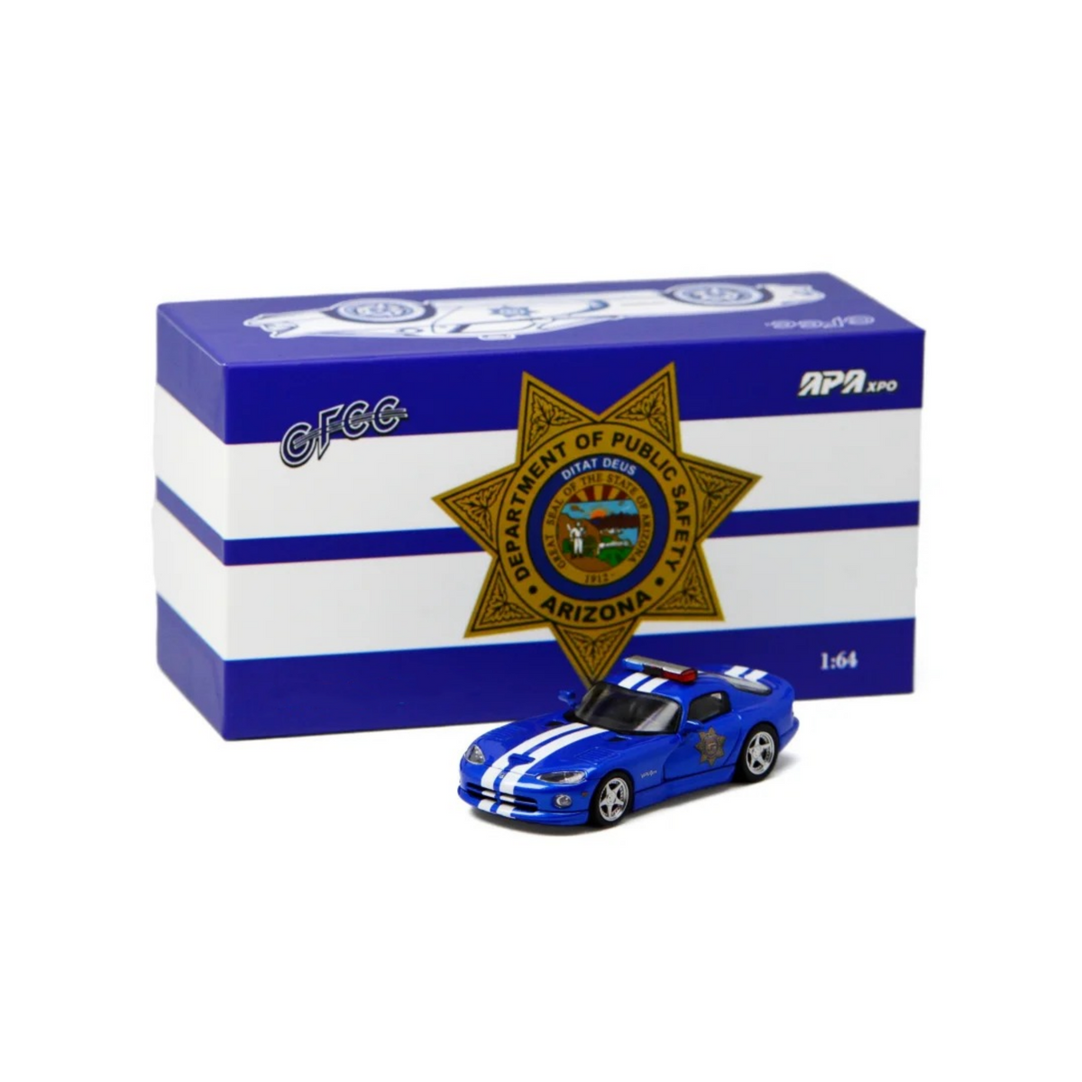 [Pre-order] GFCC APAxpo Exclusive 1:64 Viper GTS Arizona Police