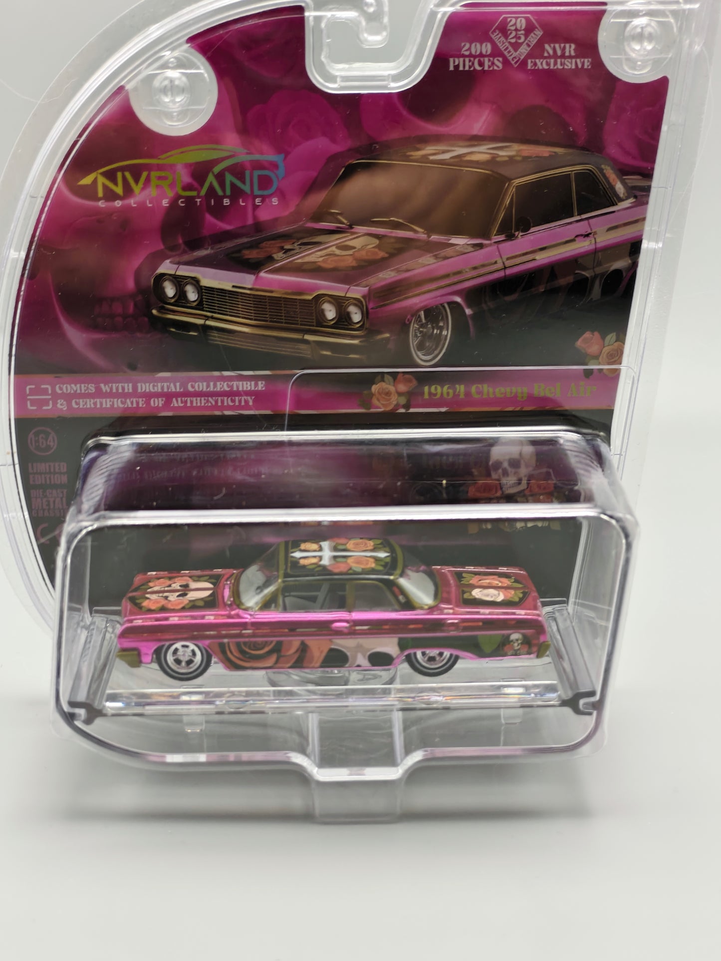 GREENLIGHT 1:64 Premium NVRLAND Exclusive 1964 CHEVY BEL AIR Lowrider