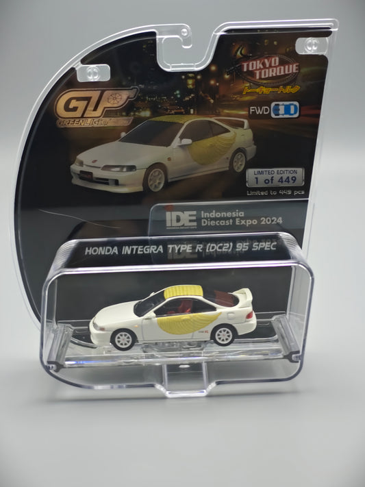 Greenlight Premium Honda Integra Type R DC2 Indonesia Expo IDE 2024 Ltd 449pcs
