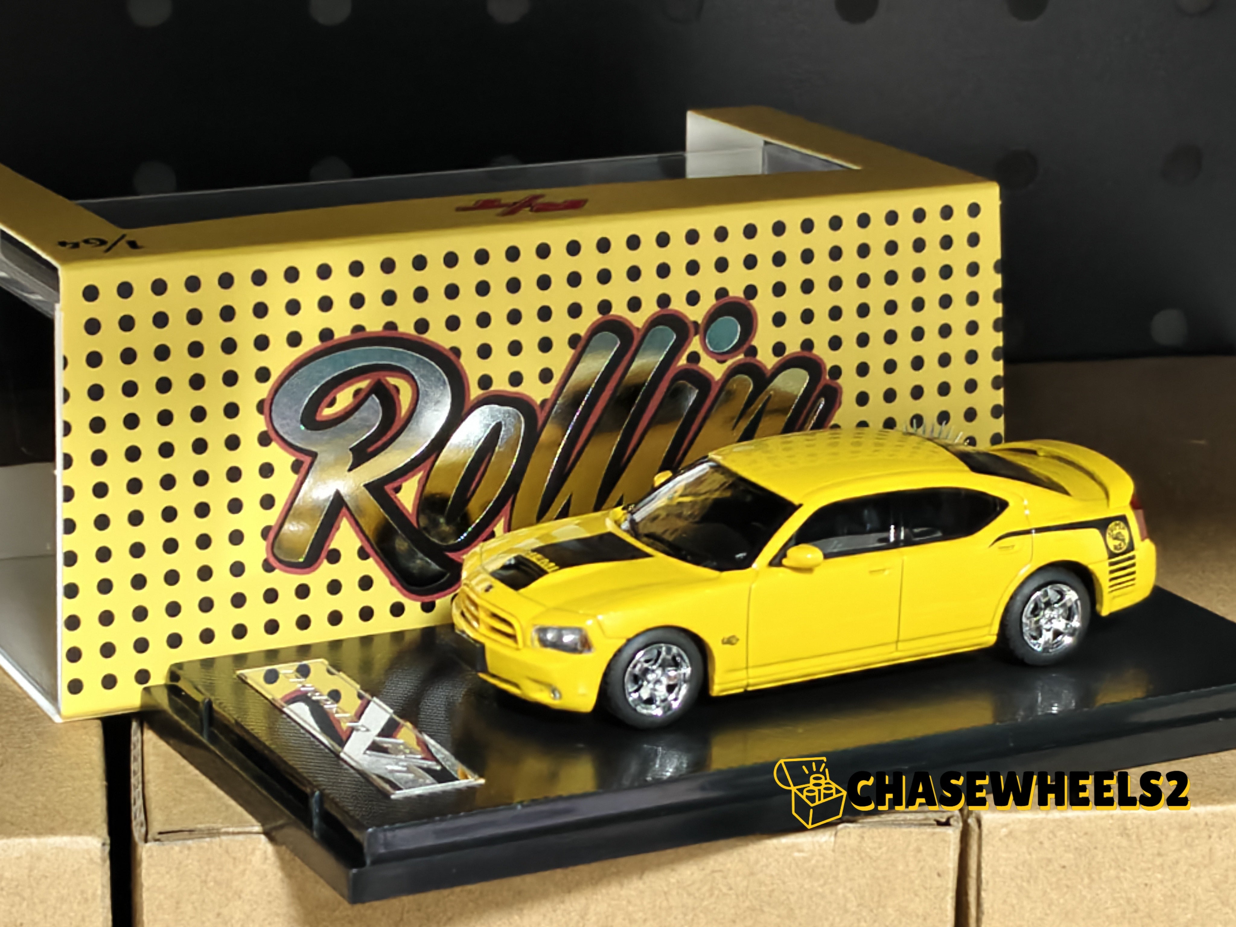 1/64 Rollin ダッジ チャージャー ポリスカー Rollin 1/64 DODGE CHARGER Police Package ダッジ チャージャー