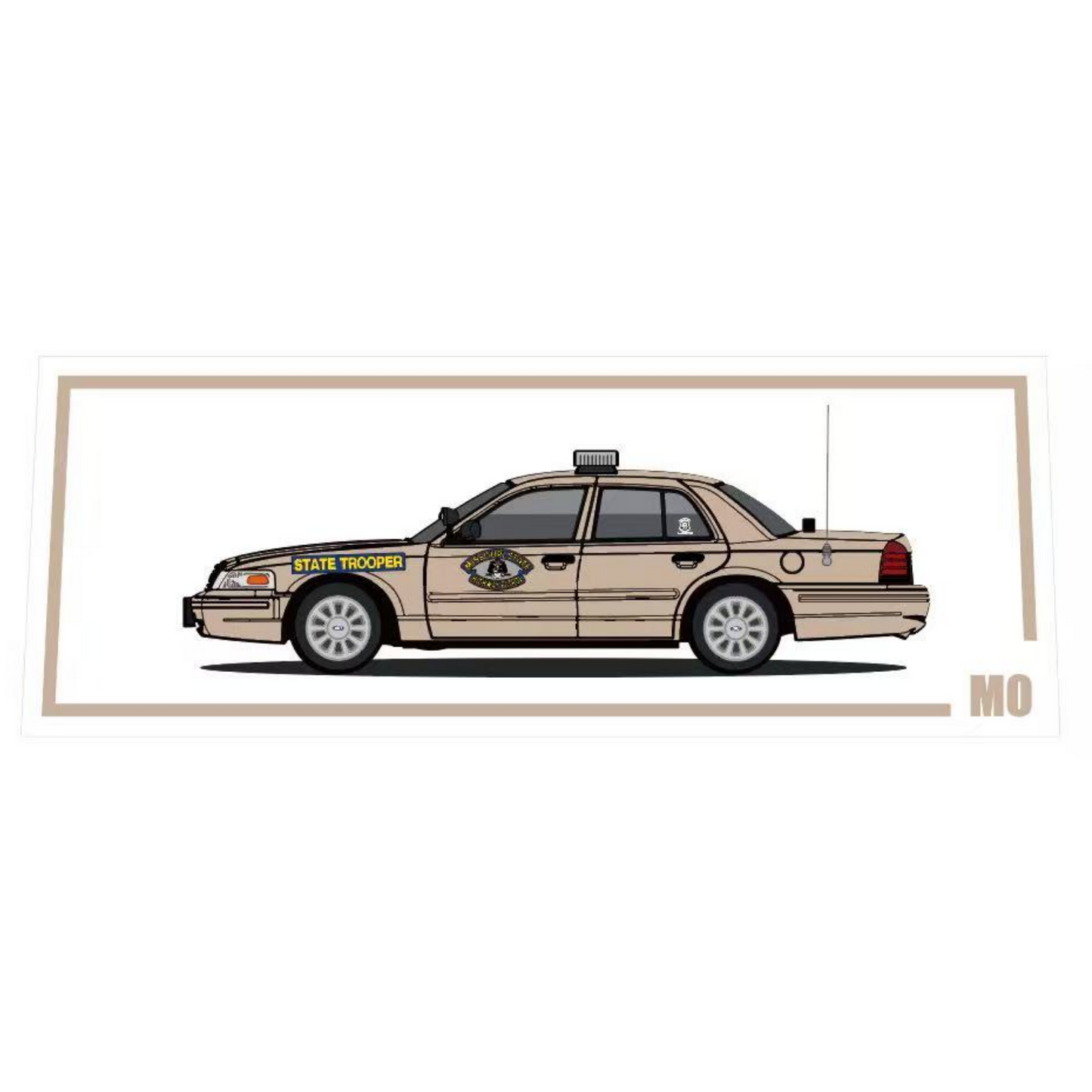 [Made to Order October] Rollin 1:64 Crown Victoria Missouri State Police