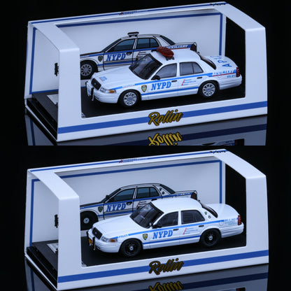 Rollin 1:64 Ford Crown Victoria New York Police Department Auxiliary Police / Highway Patrol