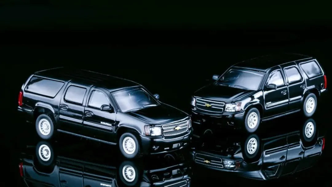 [In Stock] 596 1:64 HEC Exclusive Black Diecast Set