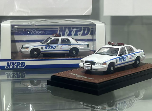 [Pre-order] GOC 1:64 Crown Victoria NYPD HEC Hangzhou Exclusive