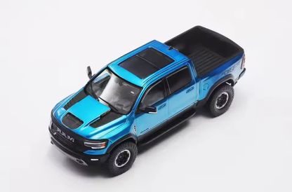 SHADOW PRO 1:64 BLUE Dodge RAM TRX Pickup Truck