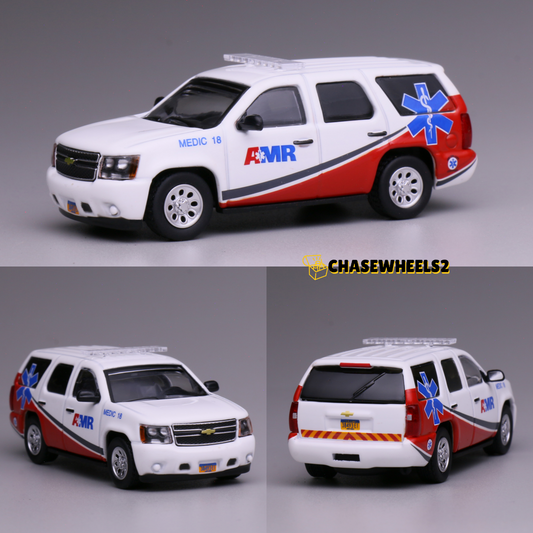 596 Model 1:64 Chevrolet Tahoe AMR Ambulance