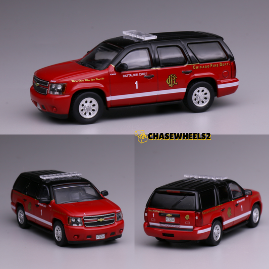 596 Model 1:64 Chevrolet Tahoe Chicago Fire Department (CFD)