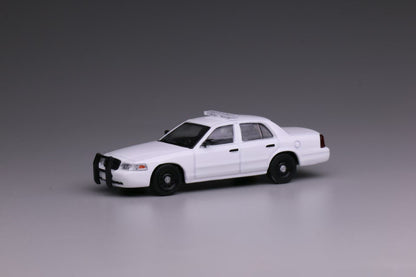 596 1:64 Ford CV CROWN VICTORIA White unmarked