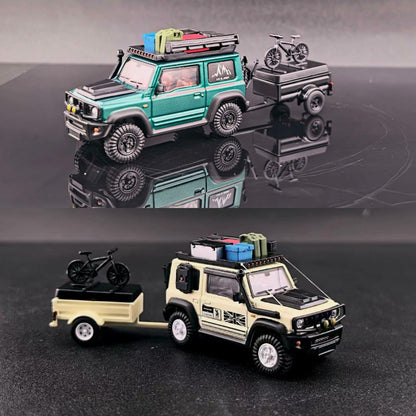 [Pre-order] Finework APAxpo Exclusive 1/64 Jimny with trailer