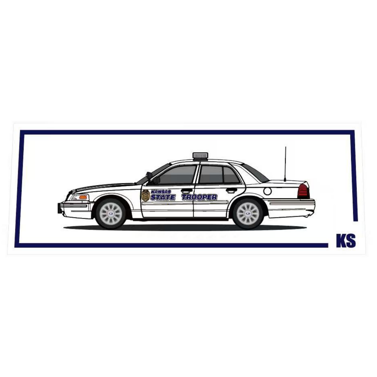 [Made to Order October] Rollin 1:64 Crown Victoria Kansas State Police