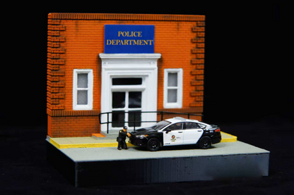 [Make to Order] Chasewheels2 Diorama Police Department 01