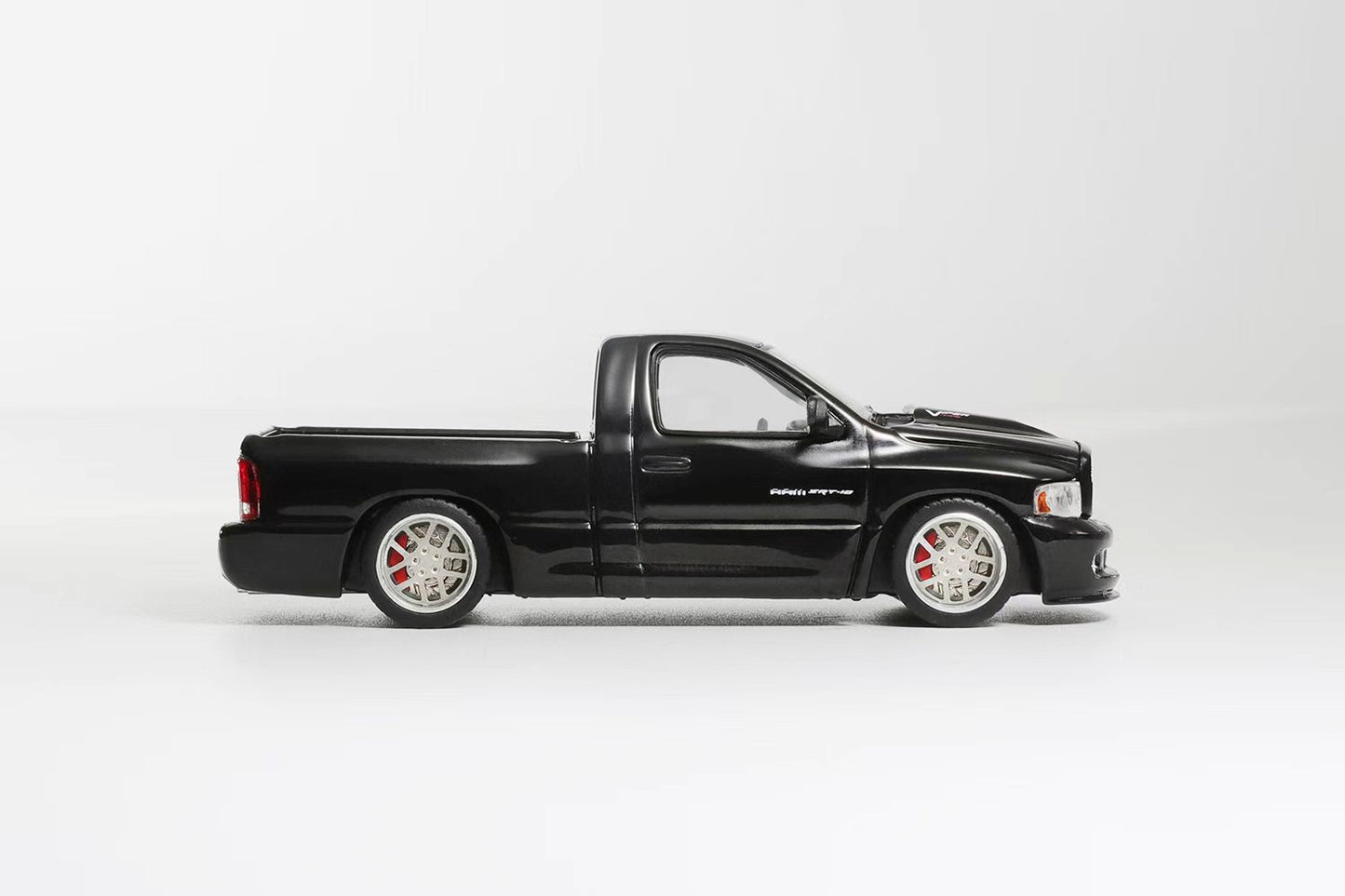 Shoom x GCD 1:64 Dodge RAM SRT-10 Black With bearing wheels and accessrories