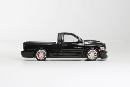 Shoom x GCD 1:64 Dodge RAM SRT-10 Black With bearing wheels and accessrories