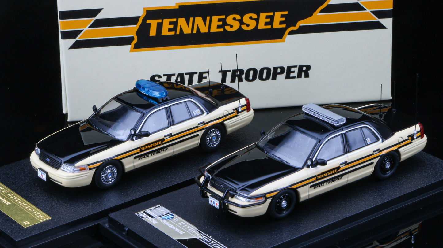 Rollin 1:64 Tennessee State Trooper Crown victoria