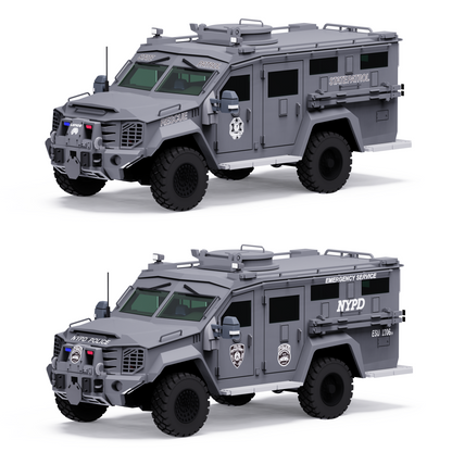 [Pre-order] MINI VISUAL ART 1/64 Bearcat G3 with metal figure New York / Washington
