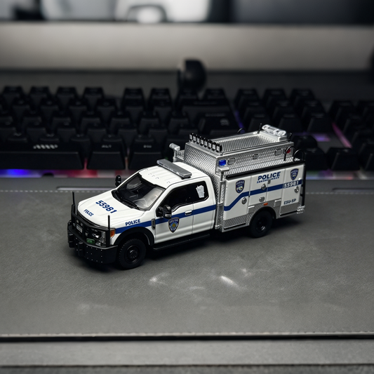 [Pre-order] 596 APAxpo Exclusive 1/64 ESU Truck Port Authority Police PAPD