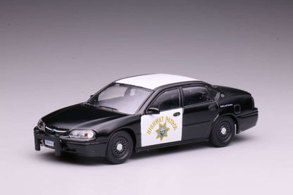 [Pre-order] 596 1:64 Impala Black Slick Top California Highway Patrol CHP