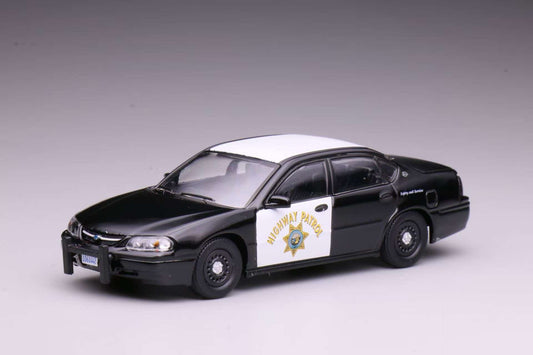 [Pre-order] 596 1:64 Impala Black Slick Top California Highway Patrol CHP