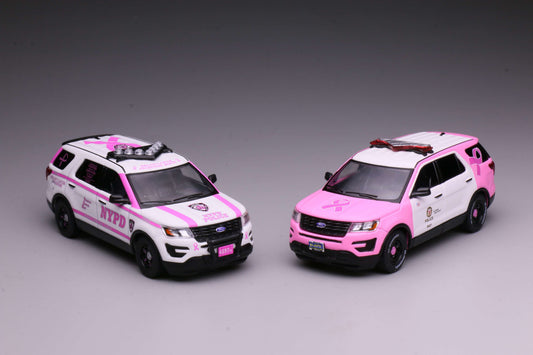 [Pre-order] 596 1:64 16 Explore Breast Cancer Awareness New York Police Los Angeles Police Set