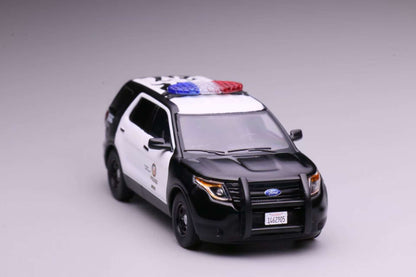 [Pre-order] 596 1:64 2013 Explorer White SUV Los Angeles Police LAPD
