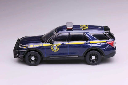 [Pre-order] 596 1:64 2020 Explorer Police Interceptor New York State Trooper NYSP