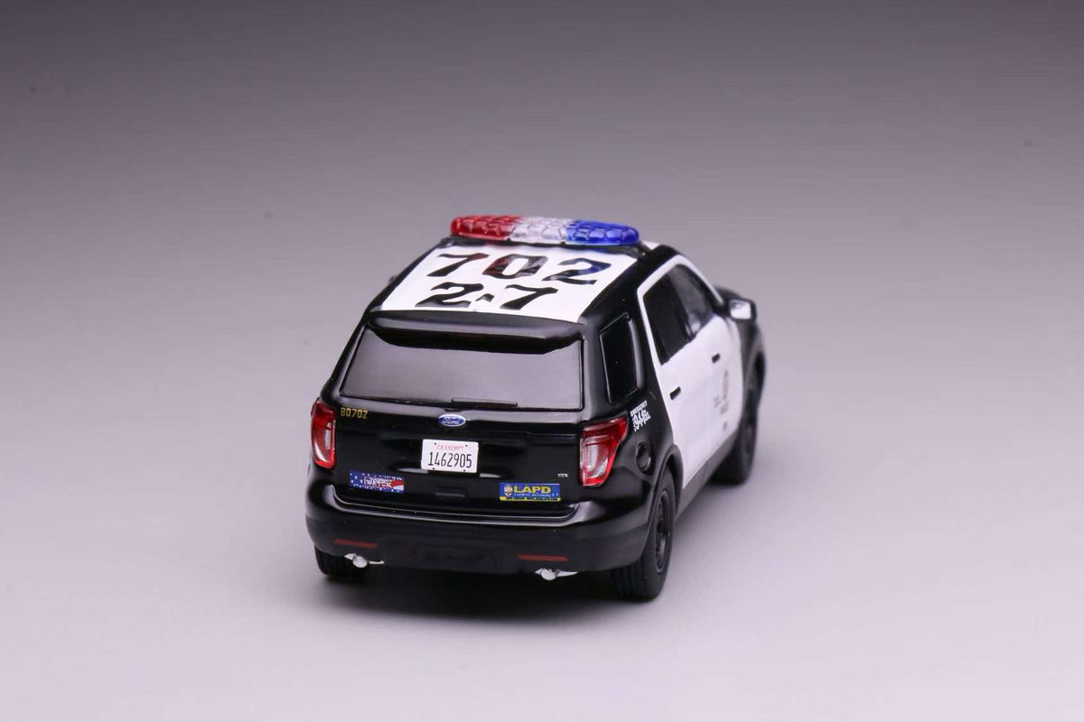 [Pre-order] 596 1:64 2013 Explorer White SUV Los Angeles Police LAPD