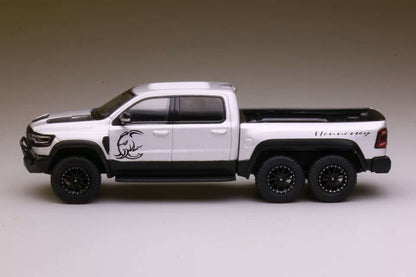 [Pre-order] 596 1/64 Sliver Dodge Ram 1500 TRX Mammoth 6x6 with working Light