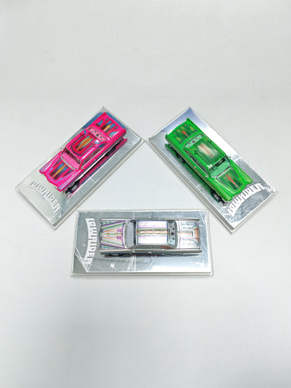 [Pre-order] 97 M 1:64 1964 Coupe DeVille Lowrider Pink / Green / Silver