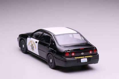 [Pre-order] 596 1:64 Impala Black Slick Top California Highway Patrol CHP