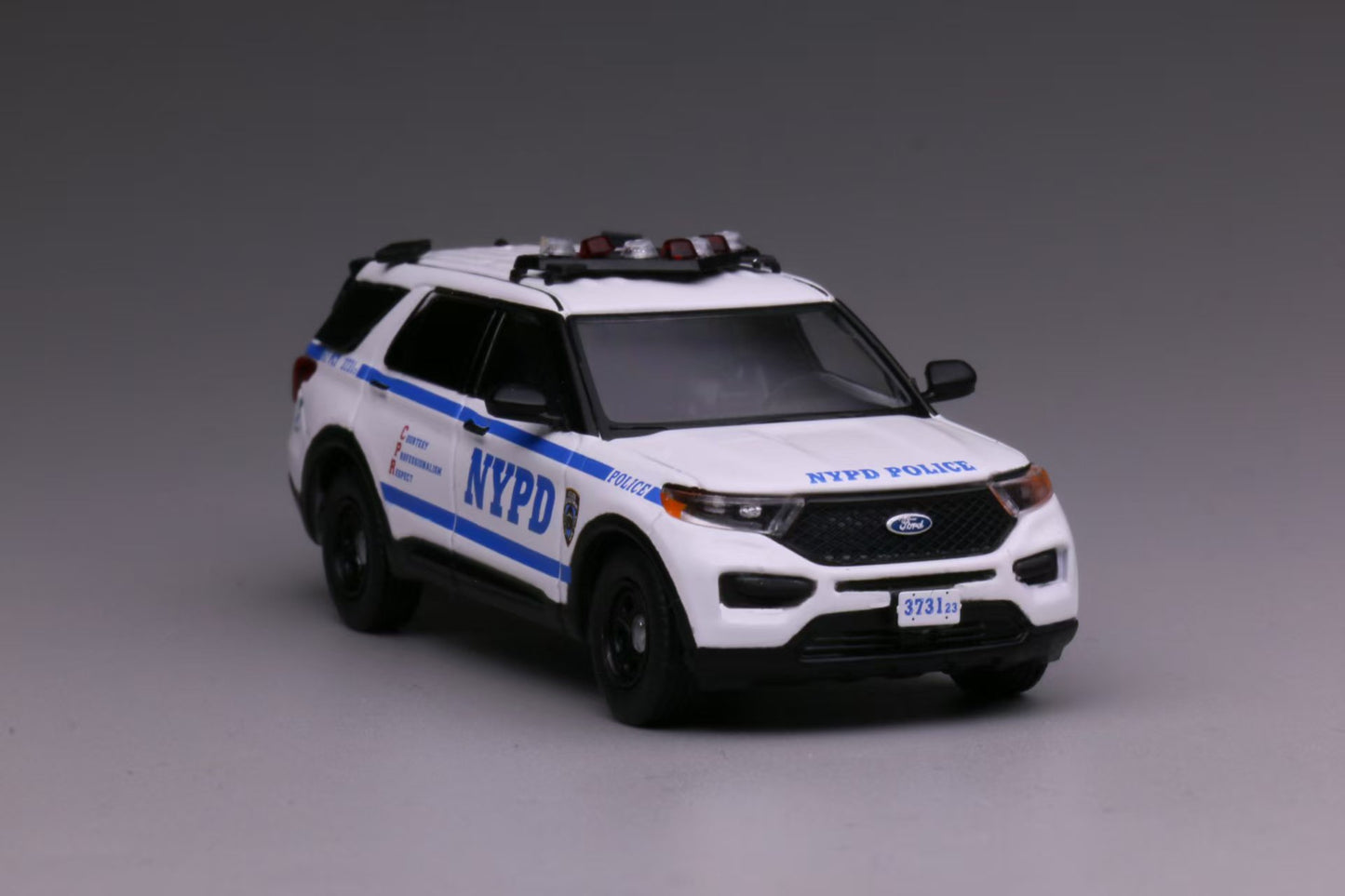 [Made to order] 596 1:64 2020 Ford Explorer Police Interceptor  New York Police Department (NYPD)