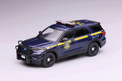 [Pre-order] 596 1:64 2020 Explorer Police Interceptor New York State Trooper NYSP