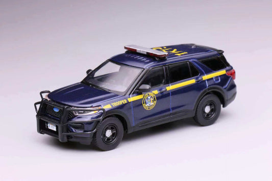[Pre-order] 596 1:64 2020 Explorer Police Interceptor New York State Trooper NYSP