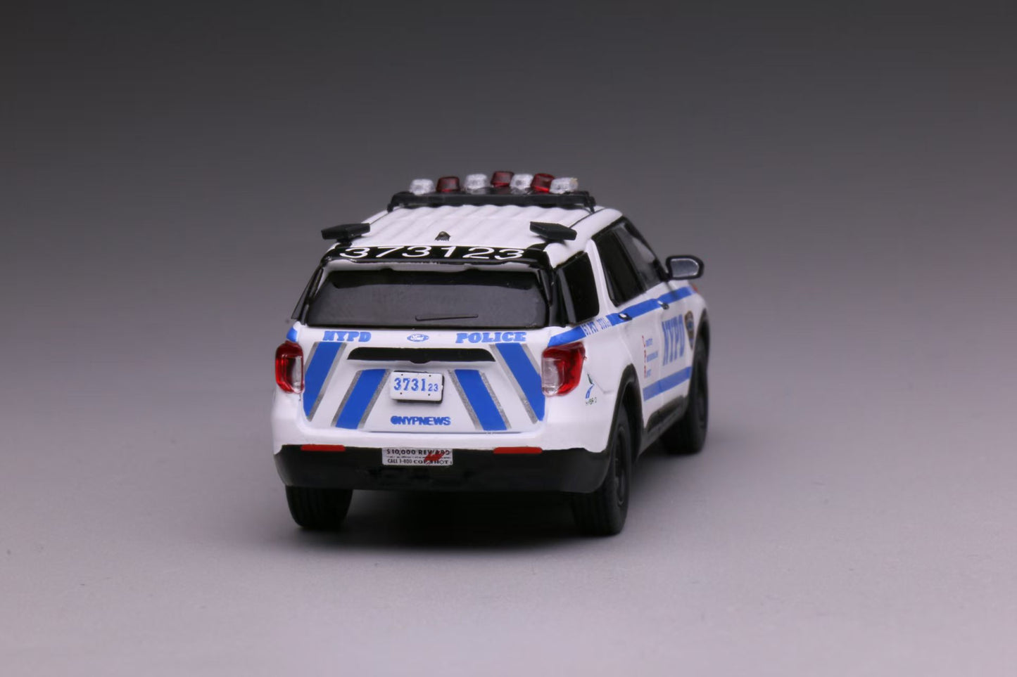 [Made to order] 596 1:64 2020 Ford Explorer Police Interceptor  New York Police Department (NYPD)