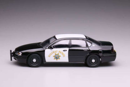 [Pre-order] 596 1:64 Impala Black Slick Top California Highway Patrol CHP