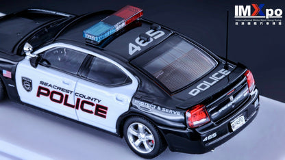 Rollin IMxpo VIP Ticket gift Exclusive 1/64 Dodge Charger 08 SRT8 Seacrest County police