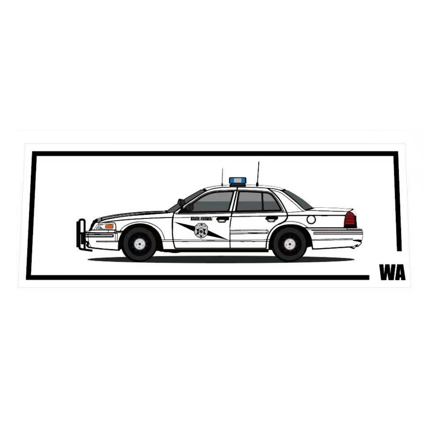 [Made to Order October] Rollin 1:64 Crown Victoria Washington State Police